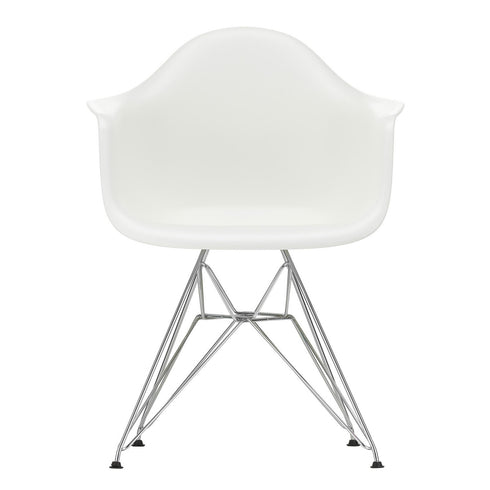 Cadeira de Braços em Plástico Eames DAR / Base Cromada